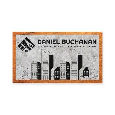 Real Estate Properties | Construction Build Logo