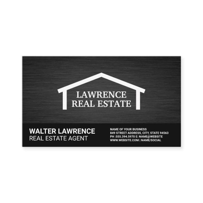 Real Estate Roof Top Logo | Sleek Background