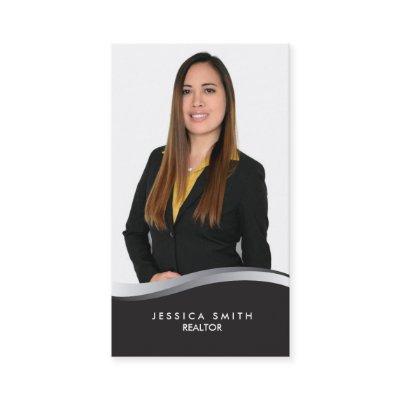 Real Estate silver swoosh