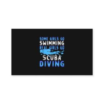 Real Scuba Diving Girls Some Go Swimming Funny