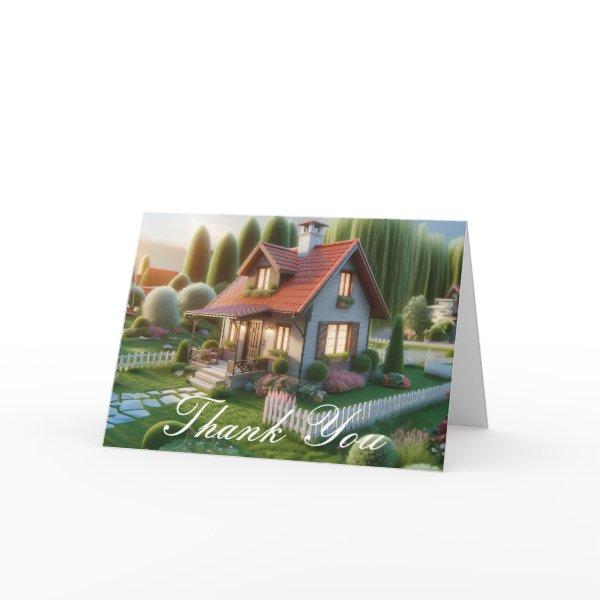 Realtor or Mortgage | Thank You Whimsical Cottage