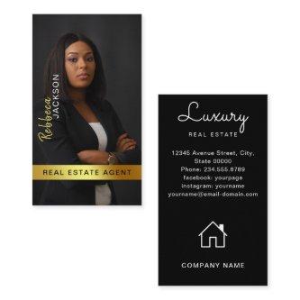 Realtor Real Estate Agent Add Photo Monogram