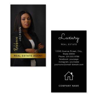 Realtor Real Estate Agent Add Photo Monogram