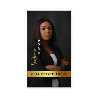 Realtor Real Estate Agent Add Photo Monogram