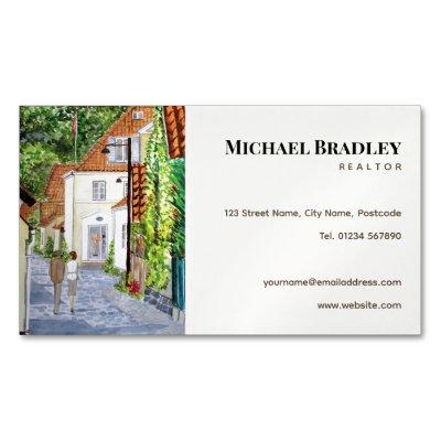 Realtor Real Estate Agent Property Danish Town  Magnet