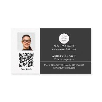 Realtor Simple Modern Professional QR code photo