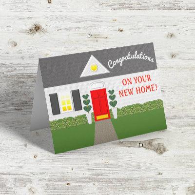 Realtor Welcome Home Thank You Card