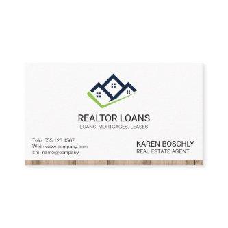 Realtor | Wood Trim Home Icon 2