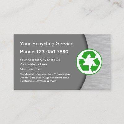 Recycling  Unique Online Template