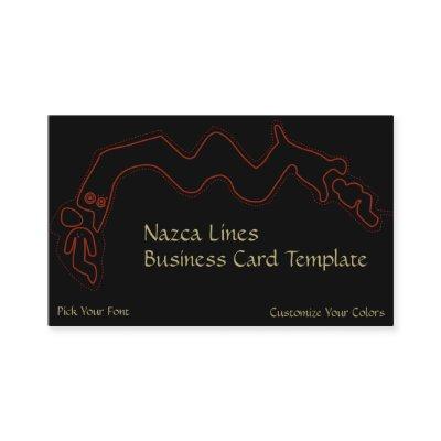 Red Ancient Alien Logo Nazca Lines