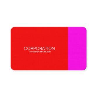 Red and magenta classy