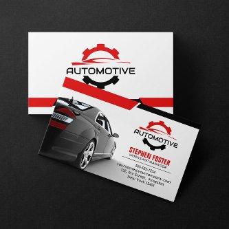 Red Automotive Car Repair Automobile Auto Parts