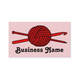 Red Ball of Yarn (Knit & Crochet)