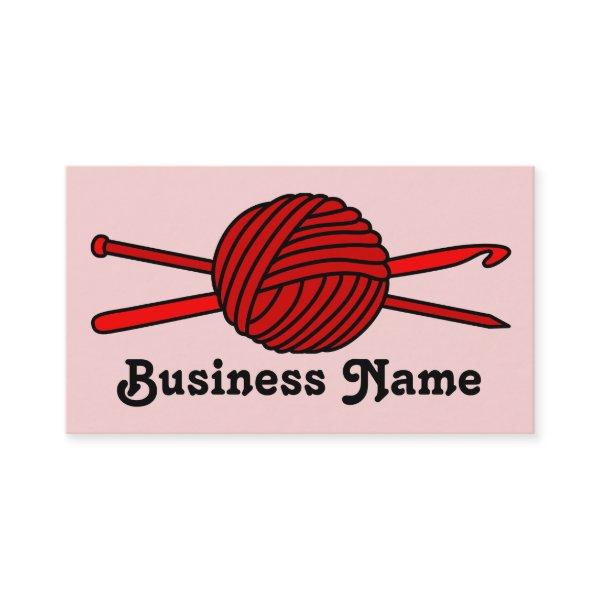 Red Ball of Yarn (Knit & Crochet)