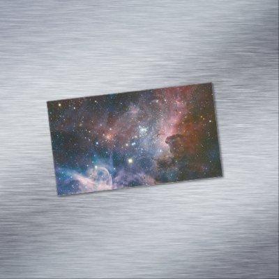 Red & Blue Carina Nebula Hubble Telescope  Magnet