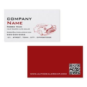 Red Car Logo, Auto Dealer