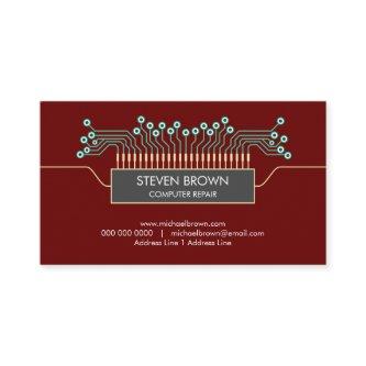 Red Computer engineer Science Circuit Board Coding