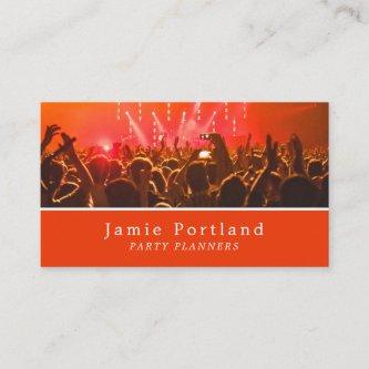 Red Concert Crowd, Party Event Planner