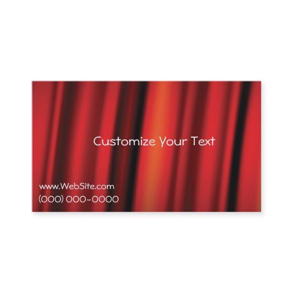 Red curtain background  template