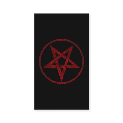 Red Devil Pentagram Discount Card