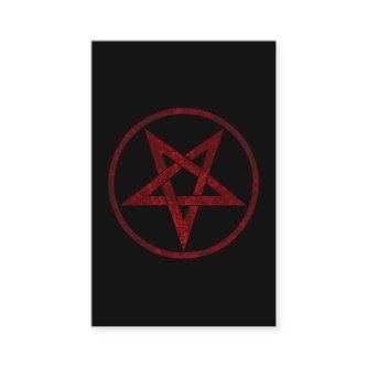 Red Devil Pentagram Discount Card