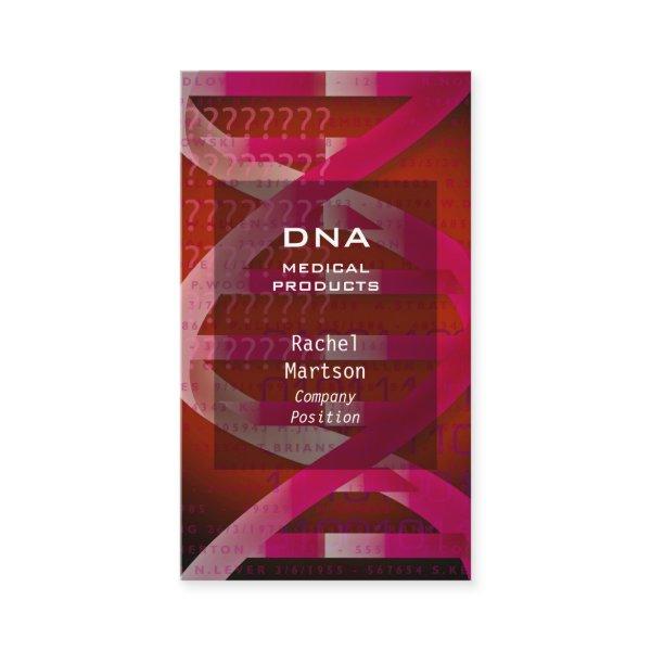 Red DNA Medical Science Modern