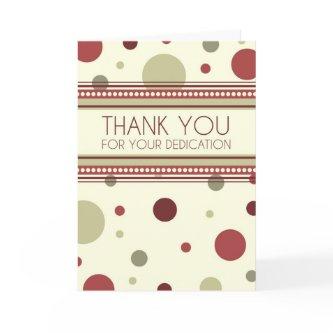 Red Dots Administrative Professionals Day Card