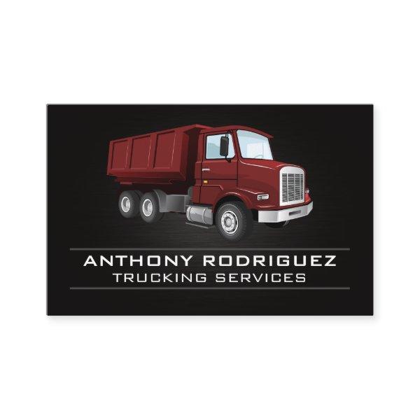 Red Dump Truck | Construction Vehicle