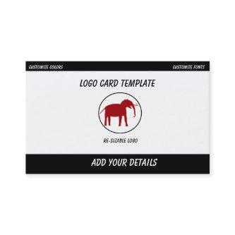 Red Elephant Logo