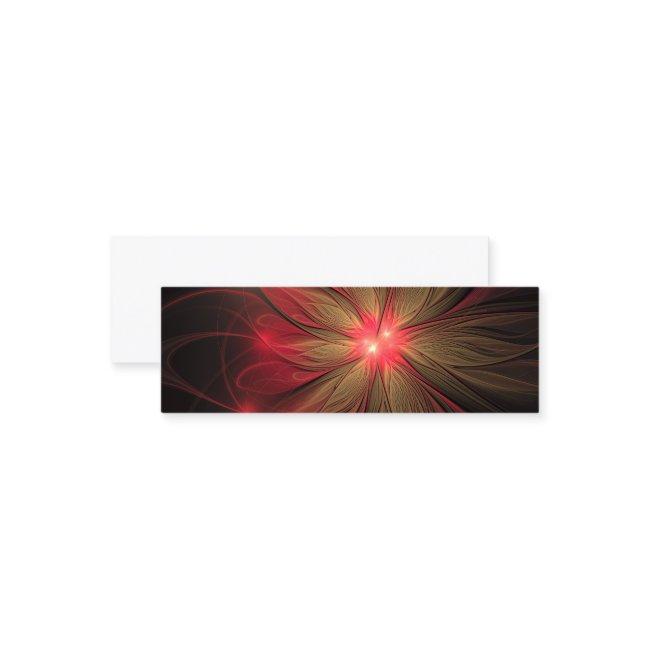 Red fansy fractal flower mini