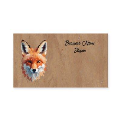 Red fox head