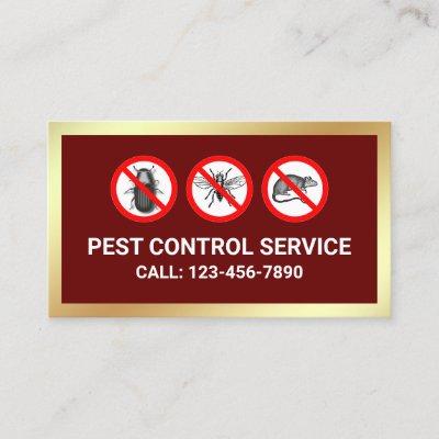 Red Gold Bugs Removal Pest Control Service