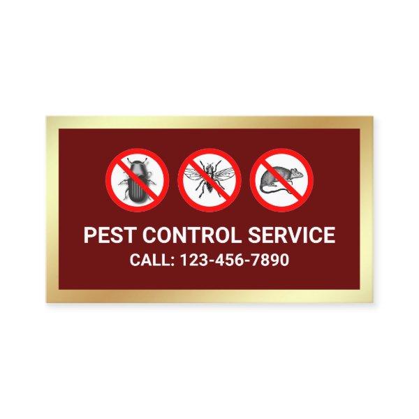 Red Gold Bugs Removal Pest Control Service