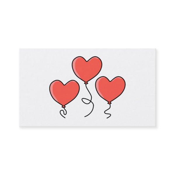 Red Heart Balloons.