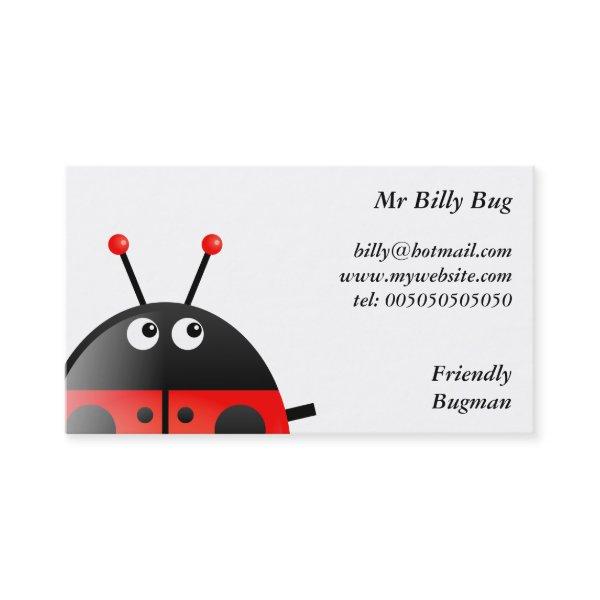 Red Ladybug, Mr Billy Bug