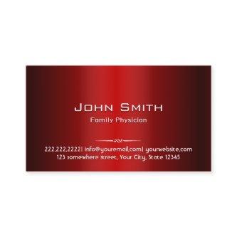 Red Metal Family Physician