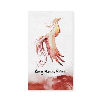 *~* Red Orange Burgundy Feathers Phoenix Flames