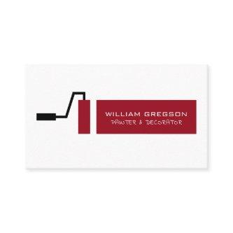 Red Paint Roller, Painter & Decorator
