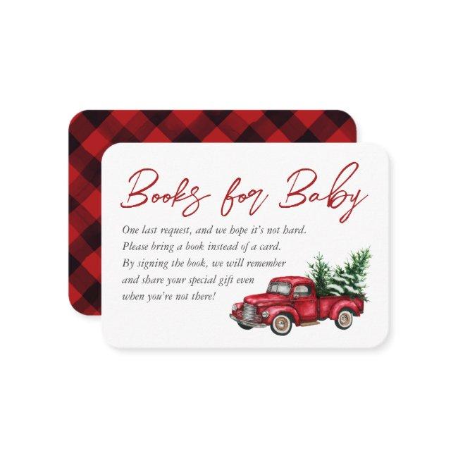Red Plaid Bundle of Joy Books for Baby Insert