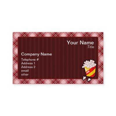 Red Plaid Popcorn
