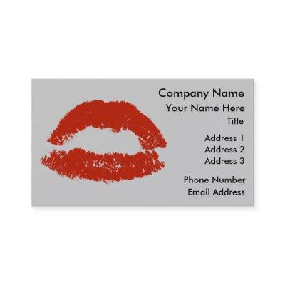 Red Pop Art Lips