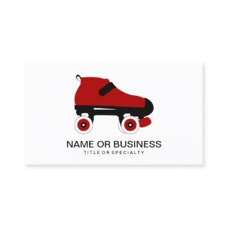 red quad roller derby skate