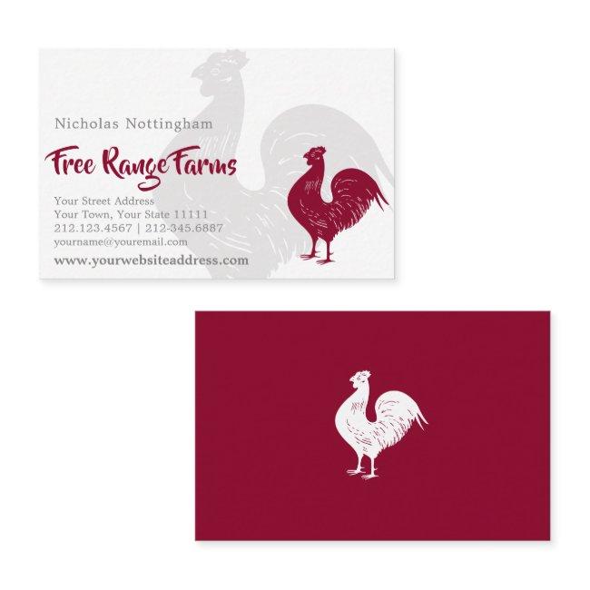 Red Rooster Poultry Farm or Restaurant