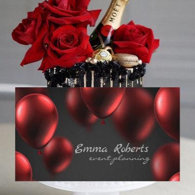 Red Shiny Balloons