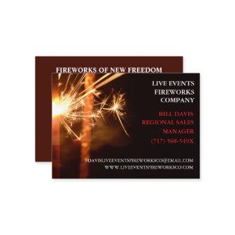 Red Sparkler July 4th Store  Sales Fireworks