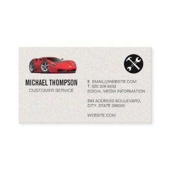 Red Sports Car | Hardware Tools