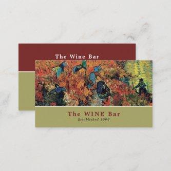 Red Vineyards, Van Gogh, Wine Bar/Winery