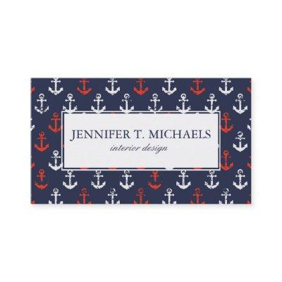 Red White And Blue Navy Pattern