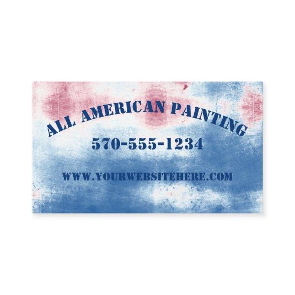 Red White and Blue Tie Dye Patriotic Colors