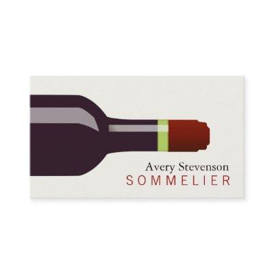 Red Wine Bottle Sommelier